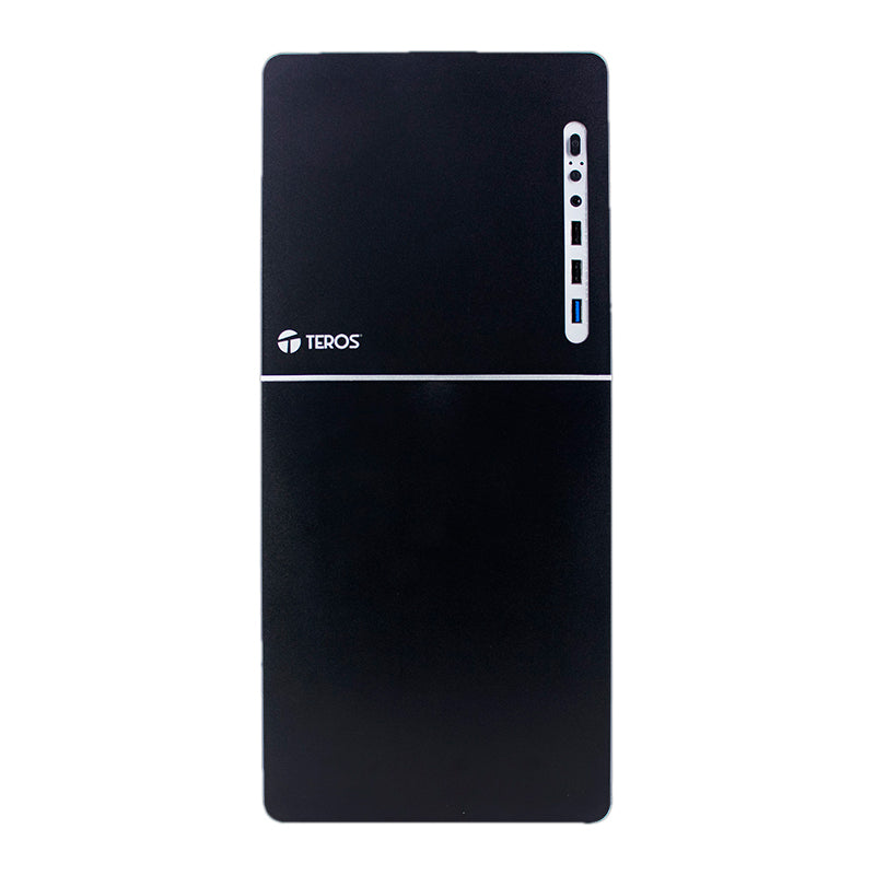 CASE TEROS TE-1038S, FACTOR DE FORMA ATX, 250 W, USB 3.0 / 2.0, AUDIO, NEGRO.