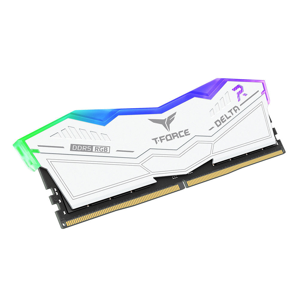 MEMORIA RAM 32GB TEAMGROUP T-FORCE DELTA RGB 6000MHZ DDR5 ALTA VELOCIDAD PARA GAMING Y RENDIMIENTO