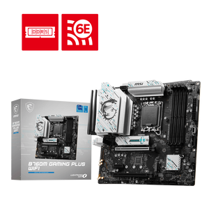 TARJETA MADRE MSI B760M GAMING PLUS WIFI DDR4 HDMI/DP M-ATX 911-7D99-051