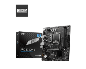 TARJETA MADRE MSI PRO B760M-E SOCKET LGA1700 DDR4 USB 3.2 GEN 911-7D48-067