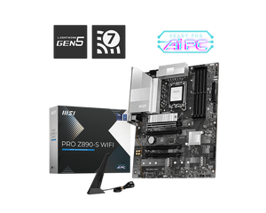 MOTHERBOARD MSI PRO Z890-S WIFI WT LGA1700 DDR5 ATX COMPATIBLE THUNDERBOLT 911-7E54-003