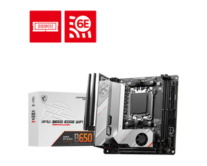 PLACA BASE MINI-ITX MSI MPG B650I EDGE WIFI CON CHIPSET AMD B650 Y SOCKET AM5 PARA PCs DE ALTO RENDIMIENTO Y GAMING