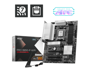 MOTHERBOARD MSI PRO B850-P WIFI ATX CHIPSET AMD B850 SOCKET AM5 DDR5 PCIe 5.0