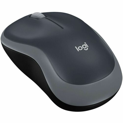MOUSE INALAMBRICO LOGITECH M185, HASTA 1000 DPI, CON RECEPTOR USB, DISEÑO ERGONOMICO, 3 BOTONES, NEGRO (910-002225)