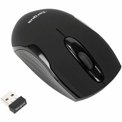 MOUSE TARGUS W575 WIRELESS ERGONOMICO 1600 DPI BLACK (AMW575TT)