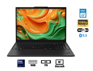 LAPTOP PROFESIONAL LENOVO THINKPAD T16 - INTEL CORE ULTRA 7 - 16GB RAM - 1TB SSD - PANTALLA 16