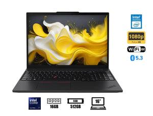 LAPTOP LENOVO THINKPAD T16 GEN 3: POTENTE CORE ULTRA 7 155U, PANTALLA 16