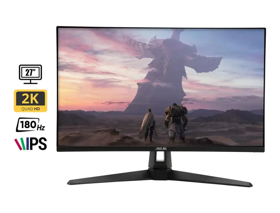 MONITOR PARA JUEGOS ASUS TUF GAMING VG27AQ3A DE 27 PULGADAS WQHD 170HZ HDR10 G-SYNC COMPATIBLE CON TIEMPO DE RESPUESTA DE 1MS - IDEAL PARA GAMERS
