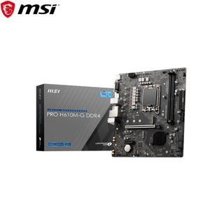 TARJETA MADRE MSI PRO H610M-G S/V/L DDR4 LGA 1700 911-7D46-210 COMPATIBLE INTEL