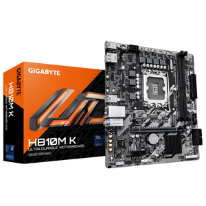 PLACA MADRE GIGABYTE MOTHERBOARD  H810M K, CHIPSET INTEL H810, LGA 1851, MICRO-ATX