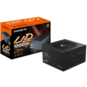 FUENTE DE PODER GIGABYTE 1000W 80+ GOLD MODULAR GP-UD1000GM PG5 REV 2.0 ALTA EFICIENCIA Y FIABILIDAD