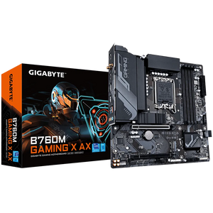 PLACA MADRE GIGABYTE MOTHERBOARD  B760M GAMING X AX, CHIPSET INTEL Z790, LGA1700, ATX