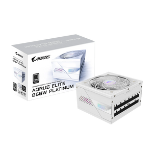 FUENTE DE ALIMENTACIÓN ATX GIGABYTE GP-AE850PM PG5 ICE: 850W, 80 PLUS PLATINUM, ALTO RENDIMIENTO Y EFICIENCIA ENERGÉTICA PARA GAMERS Y ENTUSIASTAS DEL PC