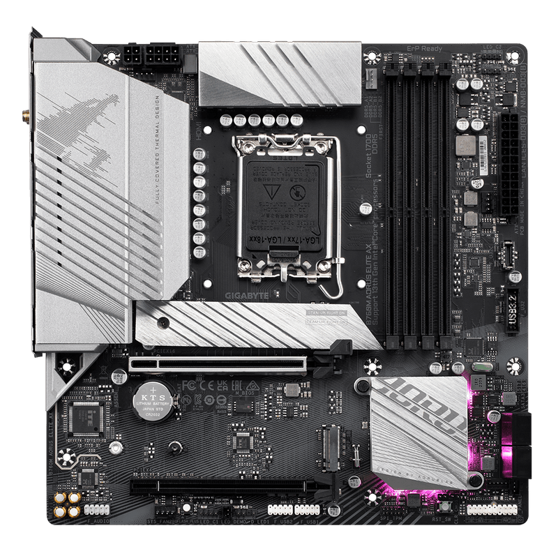 MOTHERBOARD GIGABYTE B760M AORUS ELITE, CHIPSET INTEL B760, LGA1700, MICRO-ATX