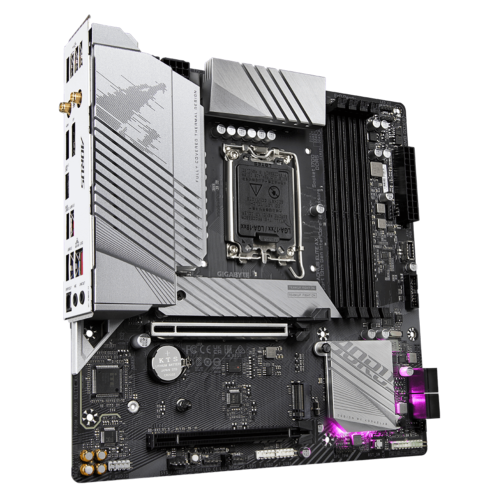 MOTHERBOARD GIGABYTE B760M AORUS ELITE, CHIPSET INTEL B760, LGA1700, MICRO-ATX