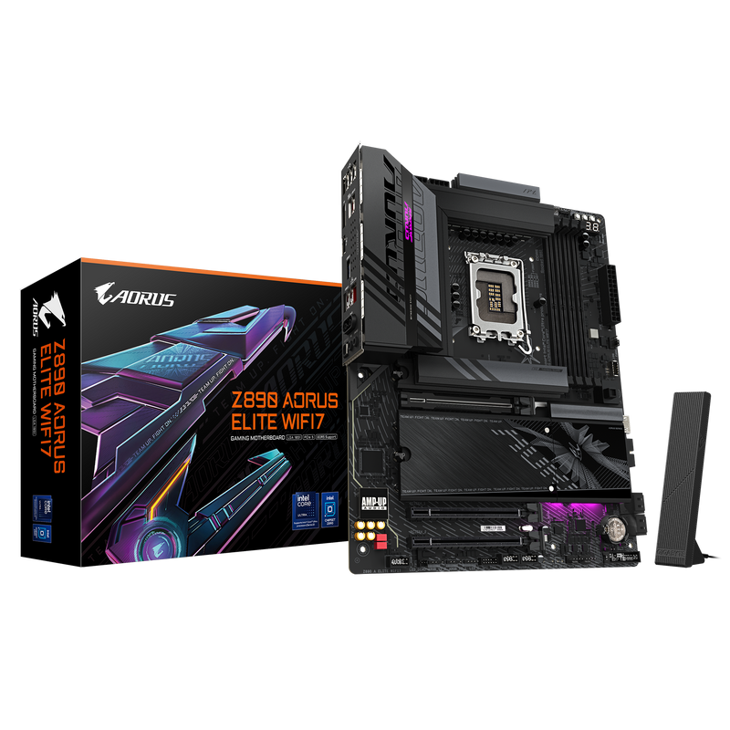 GIGABYTE AORUS Z890 A ELITE WF7 DDR5 LGA 1851 ATX HDM/DP MOTHERBOARD