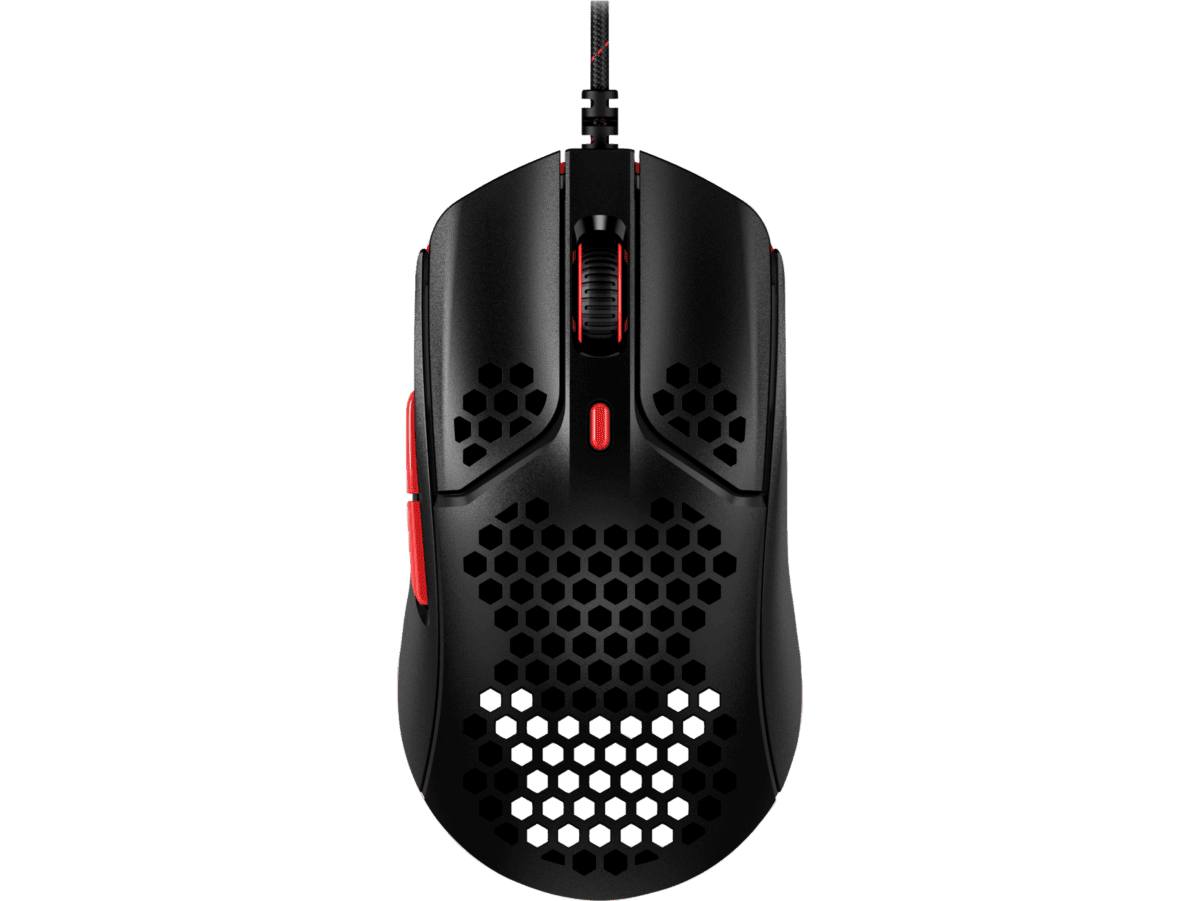 RATÓN ÓPTICO HYPERX PULSEFIRE HASTE 4P5E3AA LIGERO Y PRECISO CON SENSOR AVANZADO PARA GAMING