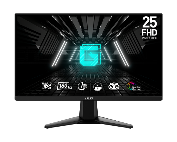 MONITOR GAMER SAMSUNG G255F 25 PULGADAS FHD 1MS 180HZ FREESYNC HDMI DISPLAYPORT VESA