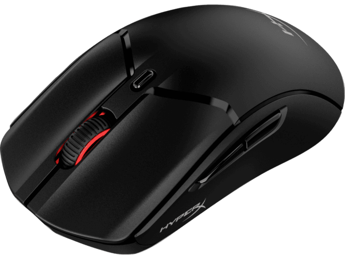 HYPERX PULSEFIRE HASTE 2 WIRELESS BLACK 6N0B0AA - Ratón Gaming Inalámbrico de Alta Precisión para Jugadores Profesionales - HyperX