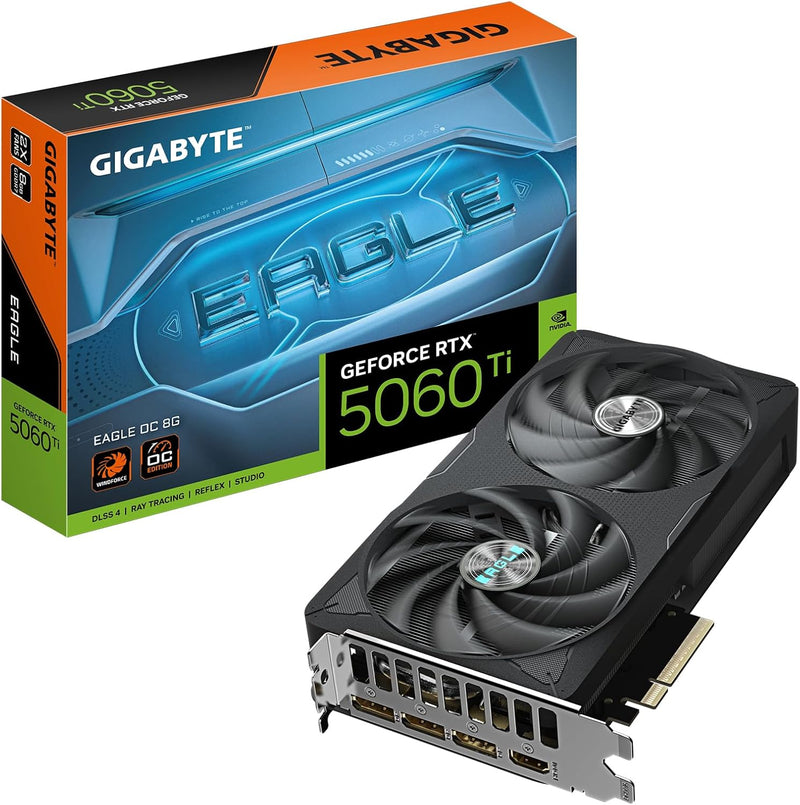 TARJETA DE VIDEO GIGABYTE VGA 8G GB RTX5060TI EAGLE OC