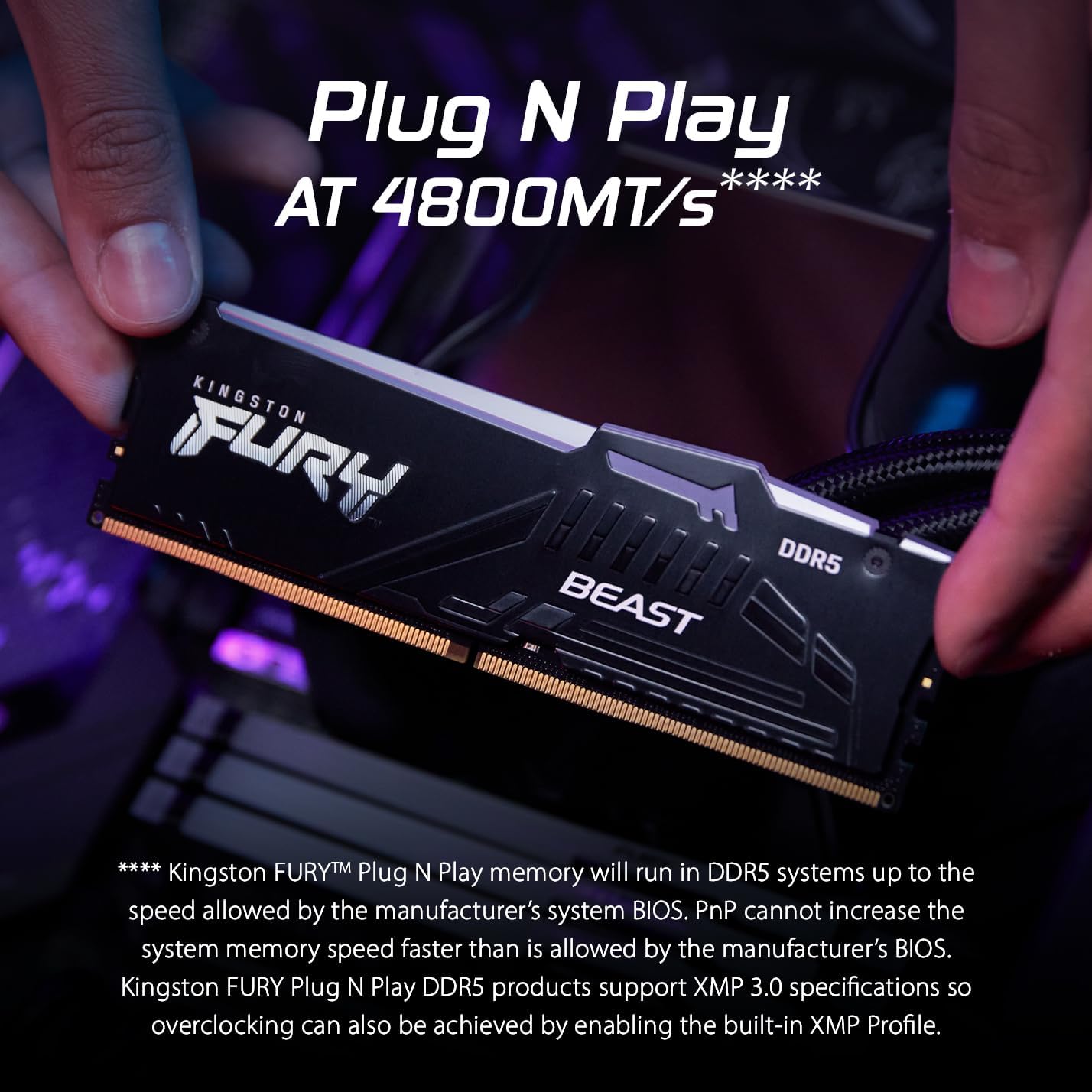MEMORIA RAM KINGSTON MEM RAM 16G KF RGB 6.40G N