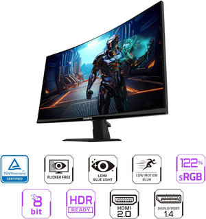 MONITOR GIGABYTE 27 GB GS27QCA 2K 1MS 180HZ