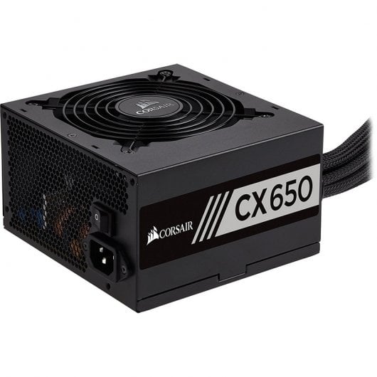 FUENTE DE ALIMENTACIÓN CORSAIR RPS0128 - 650W ATX INTERNO, ENTRADA 120/230 V AC, SALIDA MULTIVOLTAJE, ALTA EFICIENCIA 88%, VENTILACIÓN OPTIMIZADA, RENDIMIENTO FIABLE