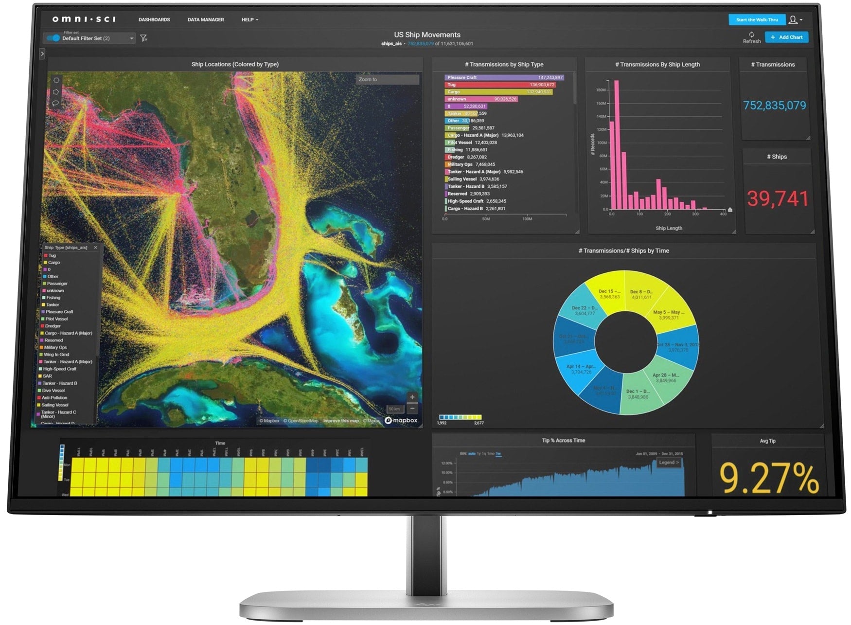 MONITOR HP SERIES 5 PRO 24 PULGADAS FHD IPS 100HZ EYE EASE USB HUB HDMI DISPLAYPORT AJUSTABLE 3 AÑOS GARANTIA