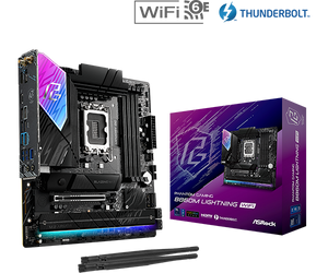 MOTHERBOARD ASROCK B860M LIGHTNING WIFI INTEL B860 LGA 1851 HDMI DP ATX GAMING
