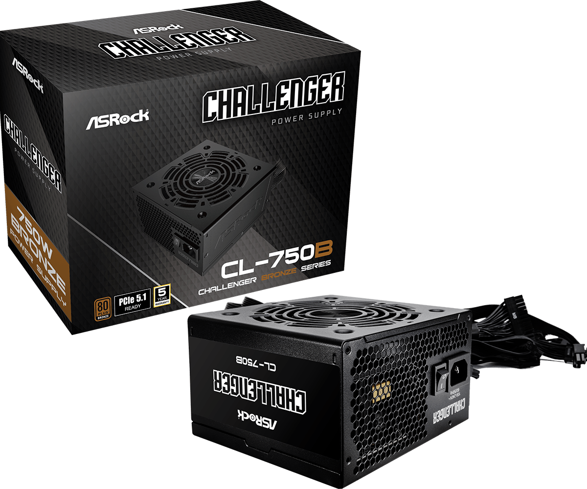 FUENTE DE ALIMENTACIÓN COOLER MASTER 750W ATX 80 PLUS BRONZE CL-750B EFFICIENTE Y CONFIABLE