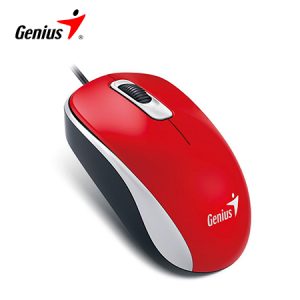 MOUSE GENIUS DX-110 USB OPTICO RED
