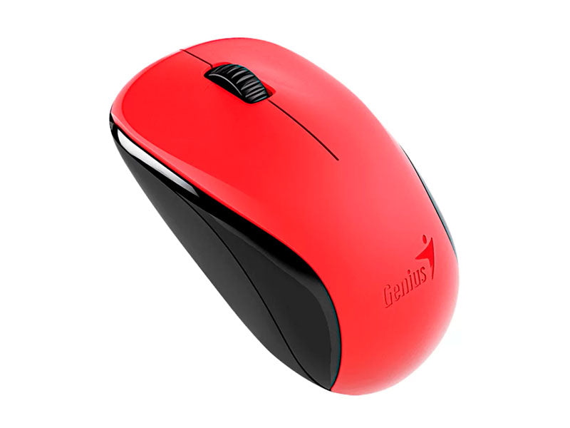 RATÓN INALÁMBRICO GENIUS NX‑7000 ÓPTICO AMBIDIESTRO USB 2.4 GHZ PAQUETE ROJO 1200 DPI