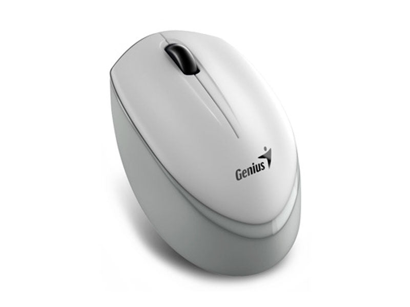 GENIUS NX‑7009 RATÓN WIRELESS ÓPTICO BLUEEYE 1200 DPI 3 BOTONES USB 2.4 GHZ BLANCO‑GRIS