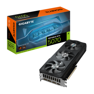 Tarjeta de video GIGABYTE GeForce RTX 5070 EAGLE OC SFF 12G, 12 GB GDDR7, PCIe Gen 5.0