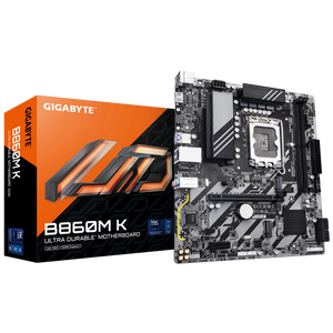 MOTHERBOARD GIGABYTE B860M K PARA PROCESADORES INTEL MICRO ATX CON SOPORTE DDR4 Y USB 3.2