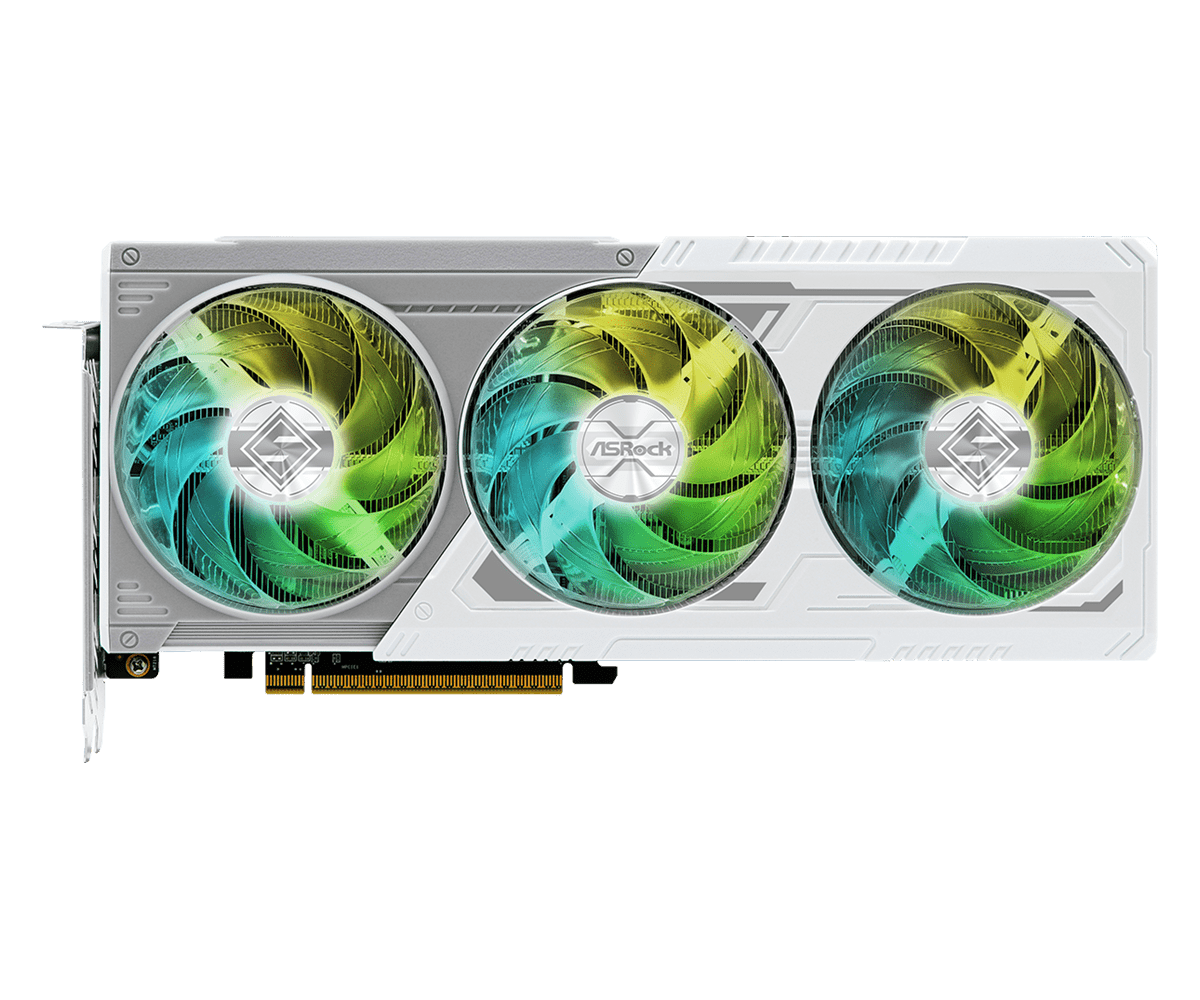 Tarjeta de video ASRock Radeon RX 9060 XT Steel Legend 8 GB OC