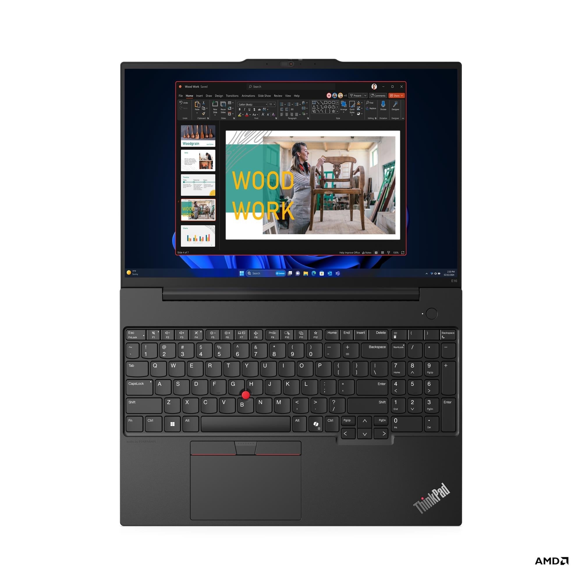 NOTEBOOK LENOVO E16 AMD RYZEN 7 7735HS 16GB DDR5 512GB SSD 16