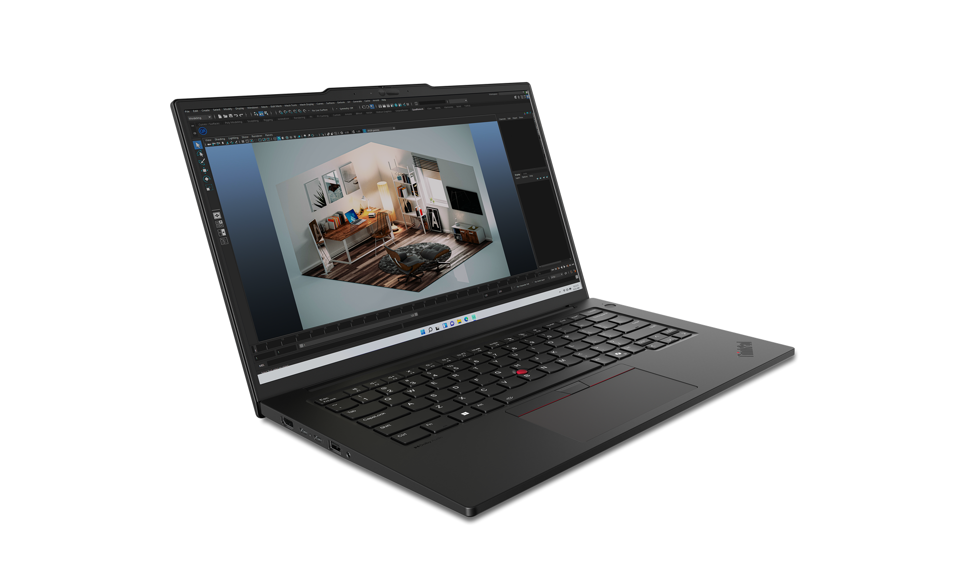 LAPTOP PROFESIONAL LENOVO THINKPAD P14s 21G3000DLM, INTEL CORE i7-1255U, 32GB RAM, 1TB SSD, PANTALLA 14.5