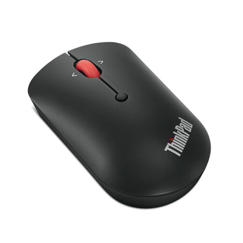RATÓN INALÁMBRICO LENOVO THINKPAD ÓPTICO AZUL USB TIPO C, 6 BOTONES, 2400 DPI, RUEDA INCLINABLE, DISEÑO SIMÉTRICO NEGRO, 2.40GHZ