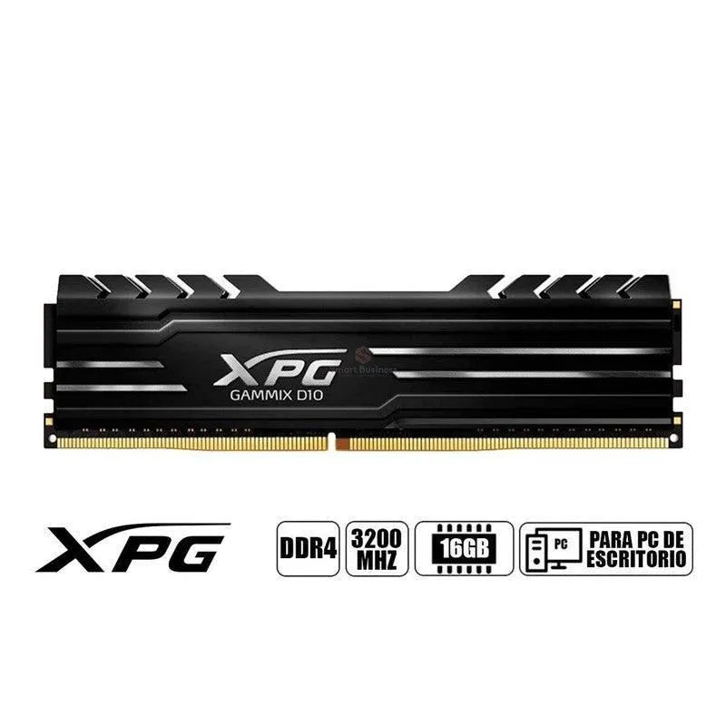 MEMORIA ADATA SPECTRIX D35 16GB DDR4 3200 UDIMM NEGRO - PC4-25600, SIN RGB, SIN BUFFER, SIN ECC, 1.35V