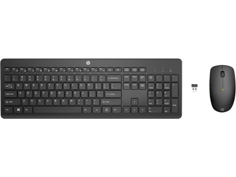 HP TECLADO Y RATÓN INALÁMBRICOS ERGONÓMICOS - COMBO IDEAL PARA OFICINA Y HOGAR