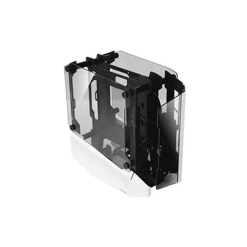 GABINETE ANTEC STRIKER GAMING: DISEÑO SIN FUENTE, PANEL LATERAL DE VIDRIO TEMPLADO, SALIDA DE AUDIO, 2 PUERTOS USB (0-761345-80032-7)