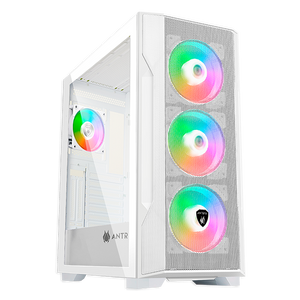 TORRE GAMER ANTRYX FX 710 WHITE CON 4 VENTILADORES ARGB Y PUERTO USB TIPO-C (MODELO AC-FX710W)