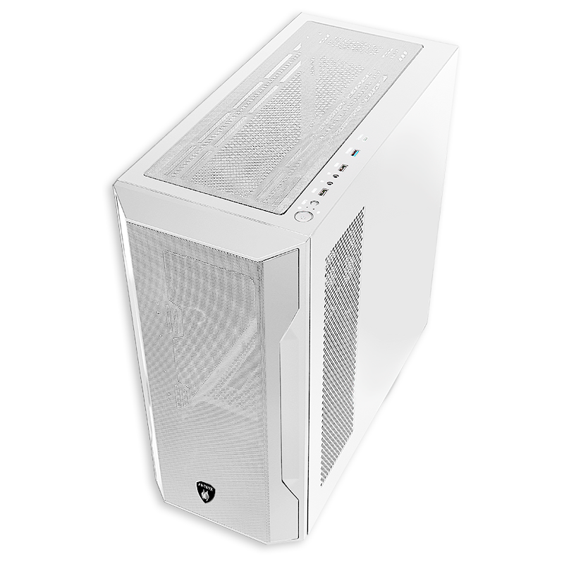 TORRE GAMER ANTRYX FX 710 WHITE CON 4 VENTILADORES ARGB Y PUERTO USB TIPO-C (MODELO AC-FX710W)