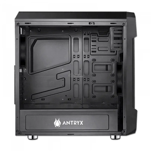 CASE ANTRYX RX 350 - FUENTE 600W, PANEL LATERAL DE VIDRIO TEMPLADO, 1 VENTILADOR, 3 PUERTOS USB, COLOR NEGRO (AC-RX350K3-600CP)