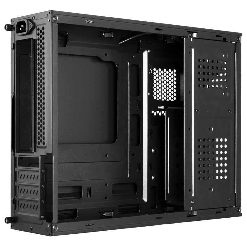 CAJA SLIM MATX ANTRYX XTREME XS-100U PLATEADA CON FUENTE DE PODER 300W USB 3.0 (AC-XS100US-300CPR1)
