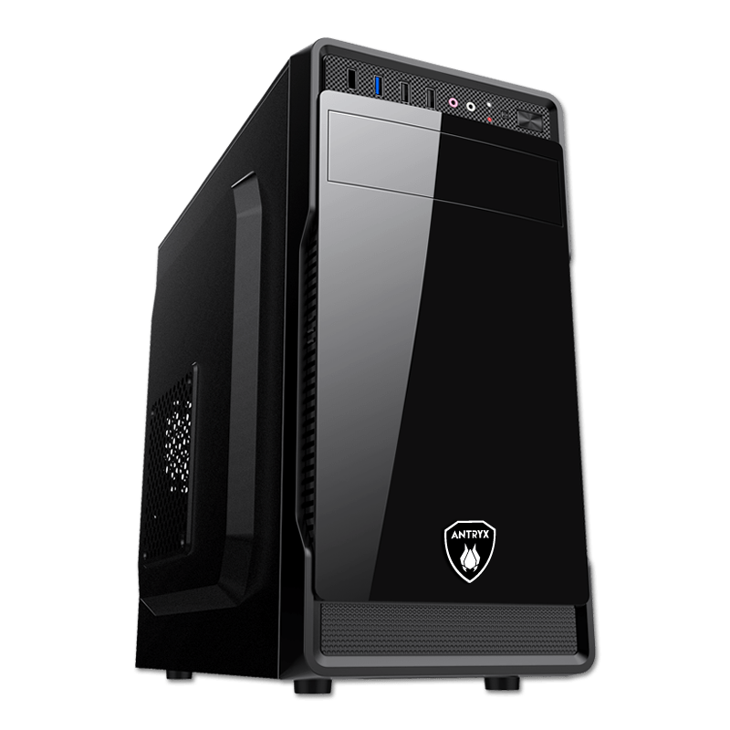GABINETE ANTRYX ELEGANT 530 CON FUENTE DE PODER 350W, USB 3.0, MODELO AC-E530M-350CP