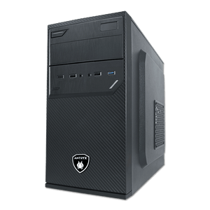 CAJA DE COMPUTADORA ANTRYX ELEGANT 550 CON FUENTE DE PODER 350W, PUERTOS USB 3.0 Y DISEÑO MODERNO (MODELO AC-E550M-350CP)