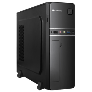 CAJA DE PC ULTRA DELGADA ANTRYX XTREME SLIM XS-110 MATX CON FUENTE DE PODER 350W Y PUERTO USB 3.0 (MODELO AC-XS110K-350CP)