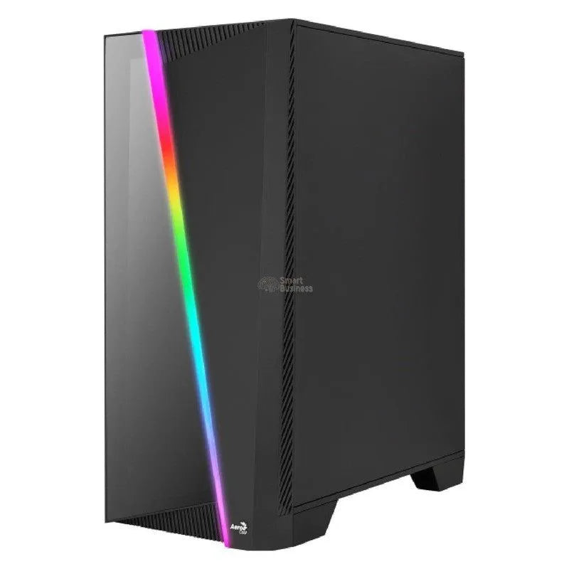 GABINETE GAMER AEROCOOL MIRAGE-G-BK-V2 ARGB MID TOWER SIN FUENTE